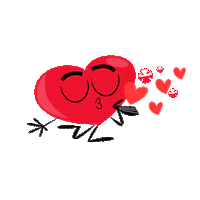 Heart Love Sticker by RipleyChile