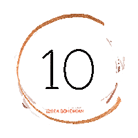 Christmas Gold Sticker