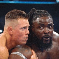Scared Oh No GIF by WWE