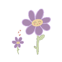 Happy Flowers Flower Sticker