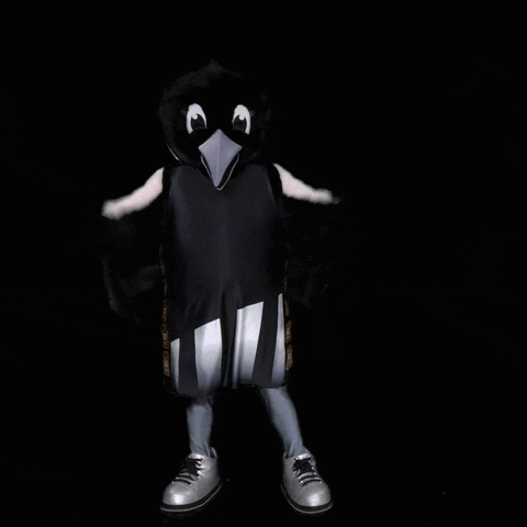 Collingwood Magpies Flex GIF by CollingwoodFC