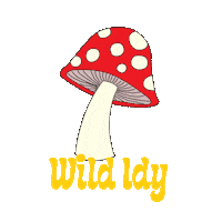 WildIdy shroom idyllwild idy wildidy Sticker