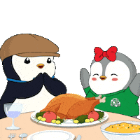 Celebration Family Sticker by Pudgy Penguins
