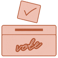 Vote Democrats Sticker by Fempower Beauty