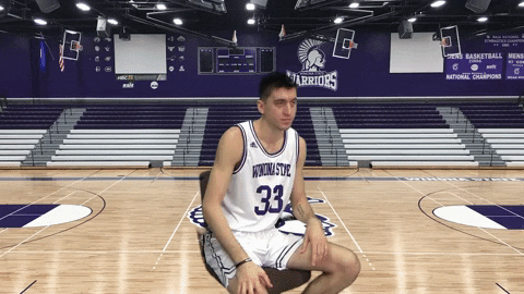 Basketball Warriors GIF by WinonaStateATH