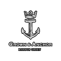 Crown And Anchor Sticker by True North Brew Co