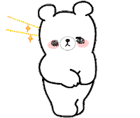 Polar Bear Wink Sticker by Shiny bear