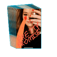 Red Nails Girl Sticker by A Reason To Feel
