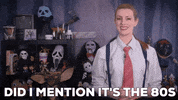 American Psycho 80S GIF by Dead Meat James