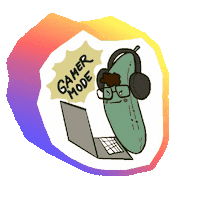 Gamer Geek Sticker