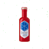 Red Bottle Sticker by JJs Manöverschluck