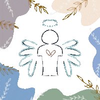 Animation Angel Sticker