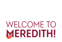 Class Of 2024 Going Strong Sticker by Meredith College