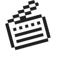 Pixel Art Craft Sticker by Paribu Art