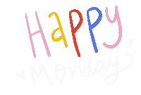 Pink Monday Sticker