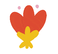 Pink Flower Sticker