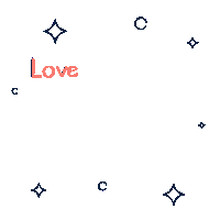 My Everything Love Sticker by MOONS