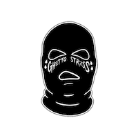Balaclava Bally Sticker by ghettostress