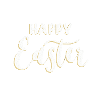 Cottagecalligraphy easter words happyeaster eastersunday Sticker