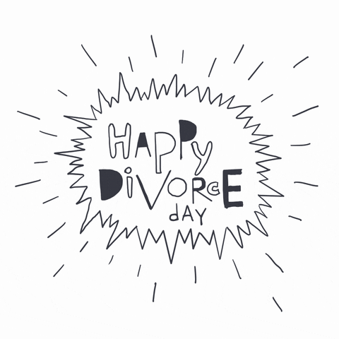oilgloomleage giphyupload happy divorce GIF