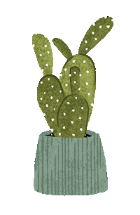 Home Plant Sticker by iamkai.co