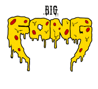 Pizza Cheese Sticker by Big Fang Collective