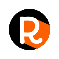 Orange Abc Sticker