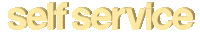 gold typography Sticker by Self Service Magazine