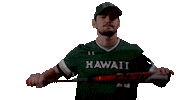 College Baseball Mlb Sticker by Hawaii Athletics