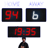 6 Away Sticker