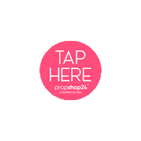 Tap Here Sticker by PropShop24