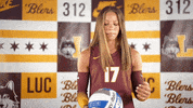 Loyola Wvb GIF by LoyolaRamblers