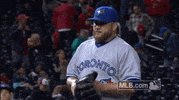 toronto blue jays hug GIF by MLB