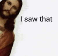 I Saw That Jesus GIF