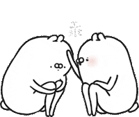 摸頭 Sticker