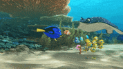 just keep swimming finding dory GIF by Disney/Pixar's Finding Dory