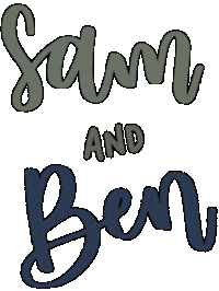 Gradyletters twins grady letters sam and ben Sticker