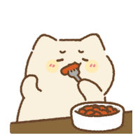 Hungry Cats Sticker by vbb
