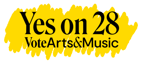 Voteyeson28 Sticker by VoteArtsAndMinds