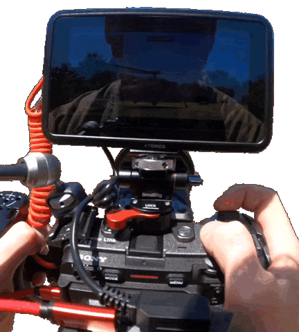Behind The Scenes Helicopter Sticker by Only_Reilly
