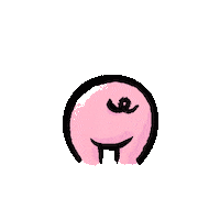 Pig Watercolor Sticker