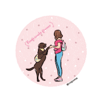 Dog Love Sticker by copomx