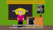 teacher classroom GIF by South Park 