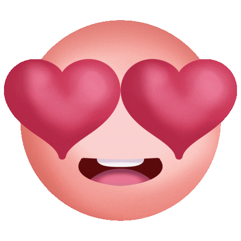In Love Wow Sticker