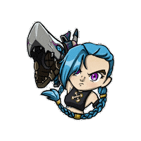 League Of Legends Jinx Sticker