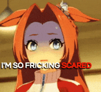 Scared Pretty Derby GIF