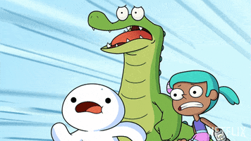 Get Out Of There Running GIF by NETFLIX