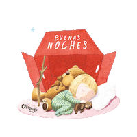 Book Buenas Noches Sticker by Catapulta Editores