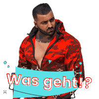 Was Geht Sticker by NEVITALY
