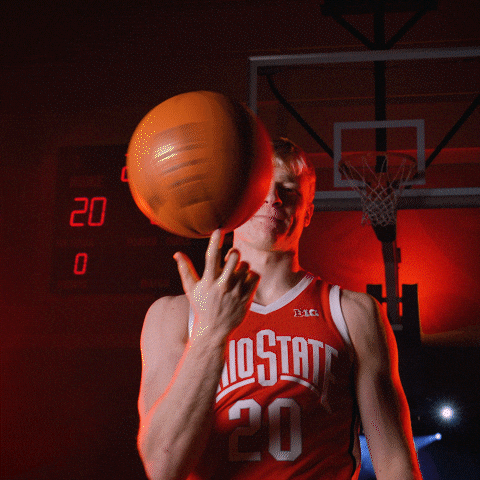 Basketball Hype GIF by Ohio State Athletics